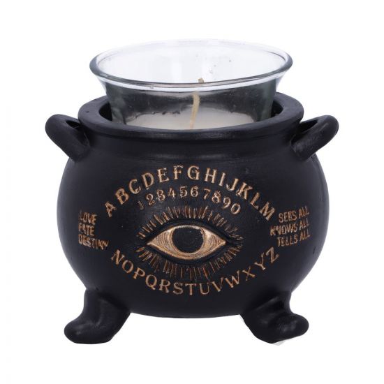 All Seeing Cauldron Candle holder 9cm