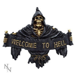 Reapers Welcome To Hell Plaque