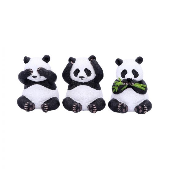 See No Evil Set Of Three Pandas 8.5cm