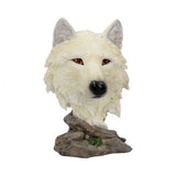 Snow Searcher Wolf Bust 16cm