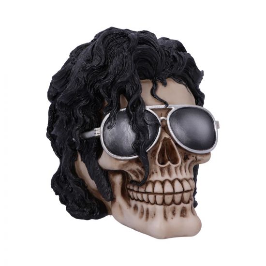 Bad Michael Jackson King of Pop Inspired Skull Ornament