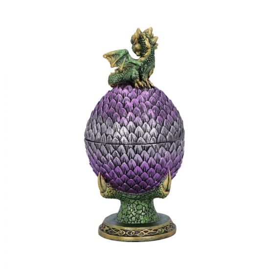 Egg Guardian Emerald Dragon Scale Egg Box 18.7cm